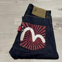 EVISU YAMANE LOT 2100 カモメ セルビッジ 濃紺 - メルカリ