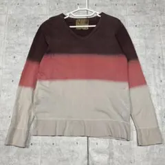 nonnative Vネック グラデーション スウェット 日本製 ノンネイティブのサムネイル