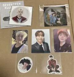 セブチ　スングァン　セット　まとめ売り　トレカ　缶バッジ　ステッカー