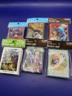 ポ*彡様 【即日配送】ポケモンカードゲーム デッキシールド イーブイズ 他 6個