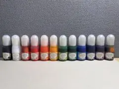宝石の雫 レジン用着色剤 12色セット パジコ ほぼ全量 ケース付き