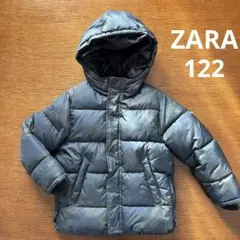 ZARA／ザラBOYS 迷彩　中綿ダウン アウター　122 7歳