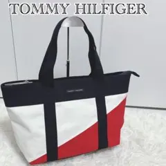美品 TOMMY HILFIGER トミーフィルフィガー トートバッグ