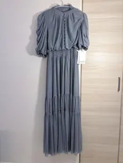 SNIDEL プリーツロングワンピース タグ付き未使用