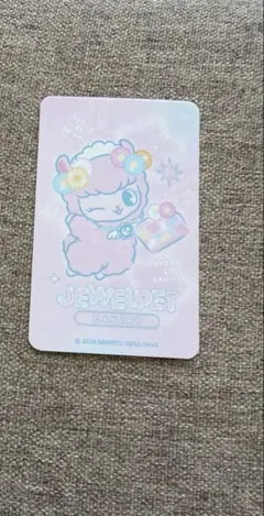 ジュエルペット CAKERY ノベルティ ホログラムカード エンジェラ
