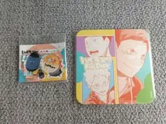 ハイキュー!! アートコースター＆アクリルminiフィギュア 縁下・木下・成田