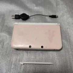 液晶美品 Nintendo 3dsLL ピンク ホワイト