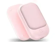 新品 電子カイロ 小型 充電式カイロ 両面発熱 マグネット分離式 3段階温度調節