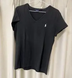 Ralph Lauren Sport ブラック Vネック Tシャツ M