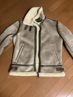 ZARA フェイクムートンジャケット　M