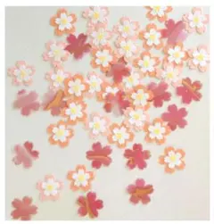 桜クラフトパンチ　６０枚　　　　　　　　アルバム　色紙等に