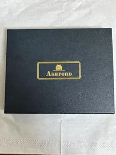 ASHFORD ブラックレザー 名刺入れのサムネイル