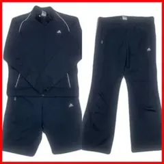 アディダス adidas ジャージ上下 ハーフパンツ 3点セット