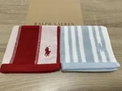ラルフローレン　タオルハンカチ　⭐️4