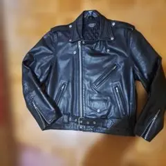 HORN WORKS ダブルライダースジャケット Mサイズ 黒