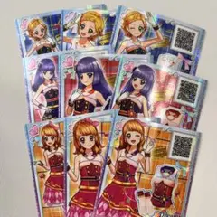 アイカツカード ブリティッシュコーデ　9枚　まとめ売り　大空あかり
