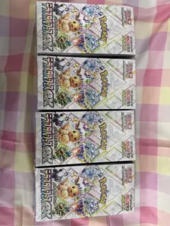 シュリンク付き　テラスタルフェスex 4BOX ポケモンカード