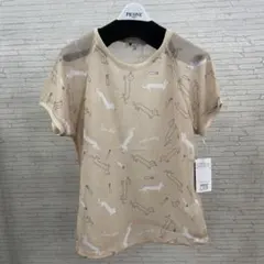Picone 犬プリント メッシュTシャツ サイズLのサムネイル