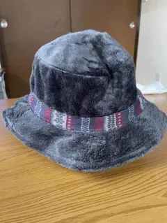 phenix グレー ファー素材 アウトドアハット Lサイズ