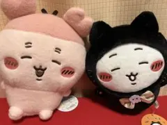 匿名配送　ちいかわ　しーぷわぬいぐるみ② 黒猫のぬいぐるみ　2個セット