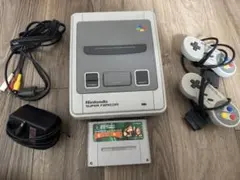 スーパーファミコン 本体 + ドンキーコング