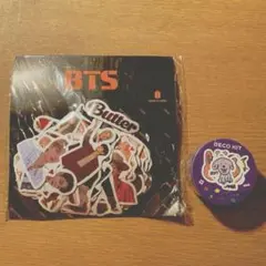 【未使用】BTS フレークシール+マスキングテープおまけ付き