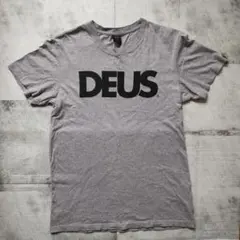 DEUS デウス ロゴTシャツ グレー M 半袖 メンズのサムネイル