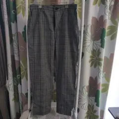 カジュアルパンツ 千鳥格子 イージーパンツのサムネイル