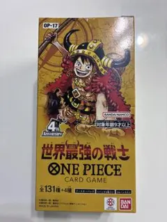 ONE PIECEカード 世界最強の戦士 未開封24パック 1BOX封入率一致