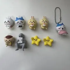 ちいかわ 座るちいかわ たべものいっぱいマスコット ハチワレのサムネイル