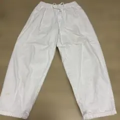 GU ホワイト イージーパンツ Sサイズ