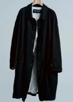 25AW comme des garçons homme　縮絨ステンカラー 紺Ｍ