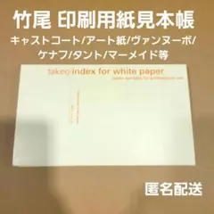 竹尾　タケオ　TAKEO ペーパーサンプル　紙見本セット　53冊 竹尾 タケオ TAKEO ペーパーサンプル 紙見本セット 53冊
