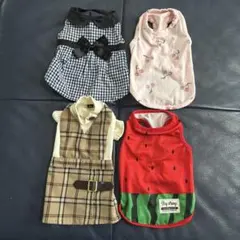 犬服 4点セット まとめ売り 3S S Ｍサイズのサムネイル