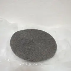 ベレー帽　グレー　新品　毛100%