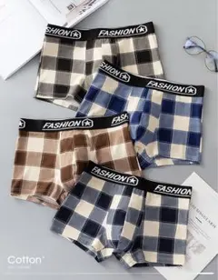 新品メンズXLサイズ 4枚セット通気 吸汗速乾 抗菌防臭加工 ボクサーパンツ