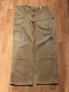 Carhartt ダブルニー MOS W33 L32フェード 雰囲気◎神ペンキ - メルカリ