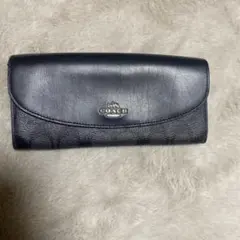 COACH ブラック 長財布