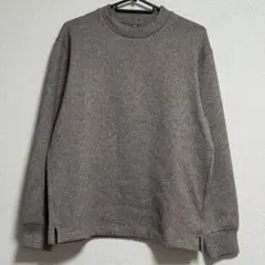 フリース クルーネック 長袖 トップス