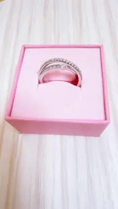 Swarovski シルバーリング