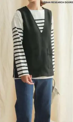 URBAN RESEARCH DOORS ツイードベスト