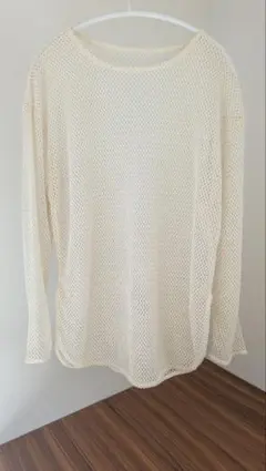 CIAOPANIC TYPY メッシュカットソー　サイドスリット　ワンサイズ