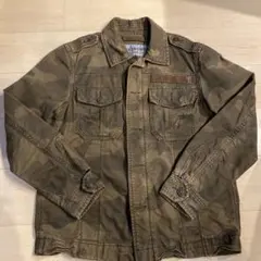 Abercrombie カモフラ柄 ミリタリージャケット