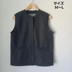 レディース　ノースリーブ ベスト　ジャケット　 新品未使用　M～L