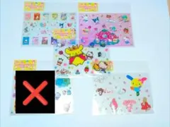 いちご新聞付録 輝け！サンリオキャラクター大賞記念シール 5枚セット