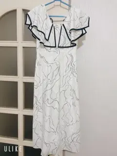 スナイデル パイピング フリル カラー　ワンピース サイズ0