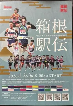 箱根駅伝2026年　公式プログラムのサムネイル