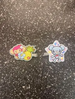 オルミヤキャラクターズ ヘアクリップ 2個セット