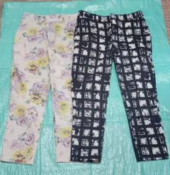 ●TONAL●柄カジュアルパンツ●2枚セット●表参道購入●激安●お得●