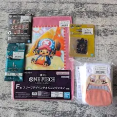 ワンピース 一番くじ ぬいぐるみマルチカードケース タオル アクリルスタンド等